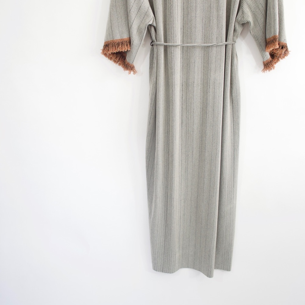 Knit Zara dress with fringe NWT - Picture 4 of 4